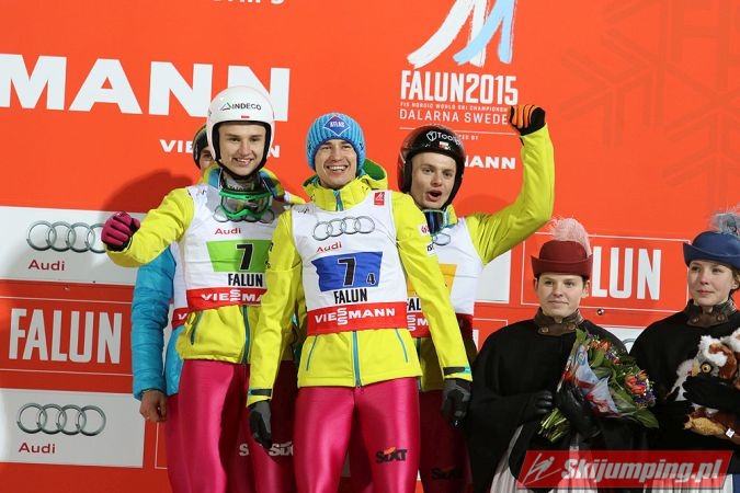 147 Klemens Muraka, Kamil Stoch, Jan Ziobro